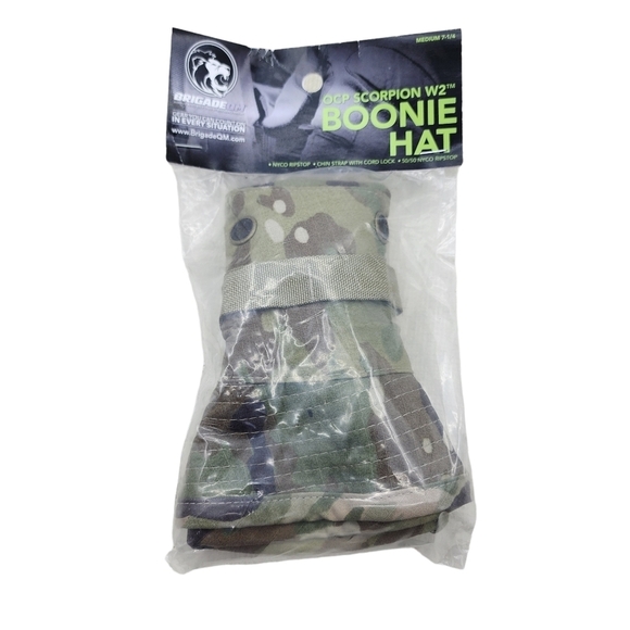 Brigade QM Unisex OCP Scorpion Type VII Boonie Hat - M 7.25 - Picture 2 of 6